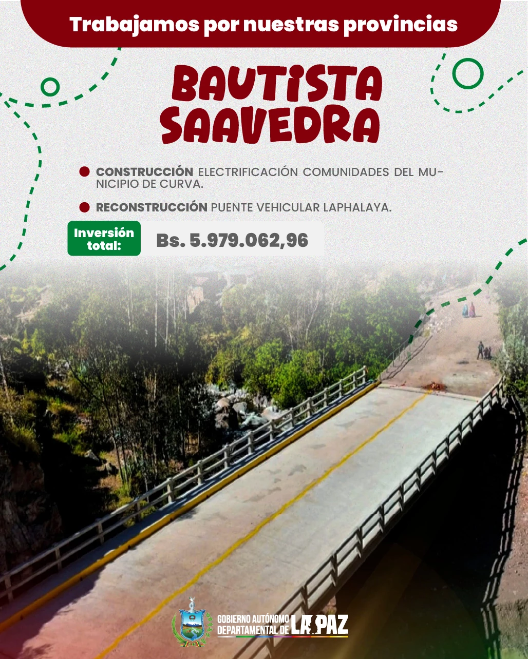  Obras para las 20 provincias